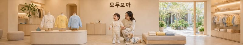 아기 캐릭터 스웨트셔츠